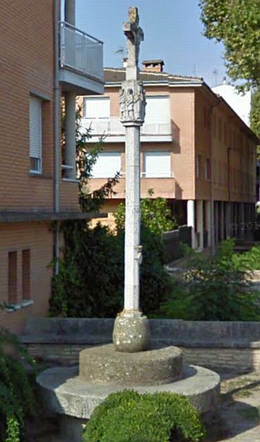 The cross of the term